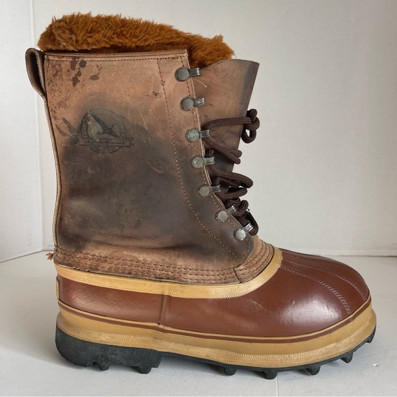 RARE Find SOREL With Eddie Bower Men’s Tall Winter Insulated Winter Snow Boots - Picture 1 of 11